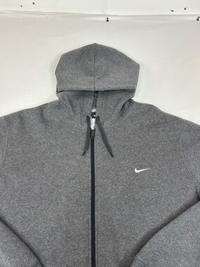 Nike Full Zip Gray Hoodie Mens XL Pullover Jacket 341573-071 Athleisure